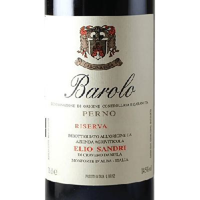 Elio Sandri Barolo Perno Riserva 2016 (1x75cl)