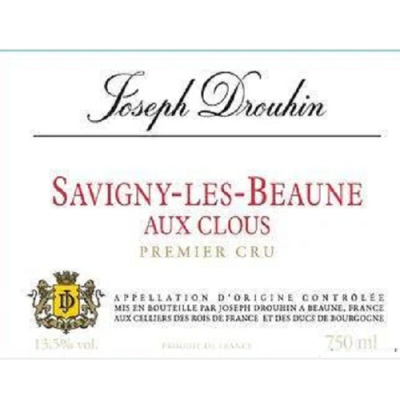 Joseph Drouhin Savigny-les-Beaune 1er Cru Aux Clous 2017 (6x75cl)