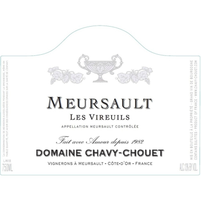 Chavy-Chouet Meursault Les Vireuils 2021 (1x300cl)