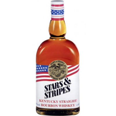 Stars & Stripes Straight Bourbon NV (1x70cl)