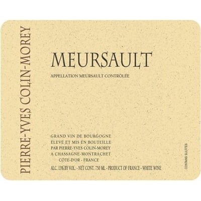 Pierre Yves Colin-Morey Meursault 2021 (3x75cl)