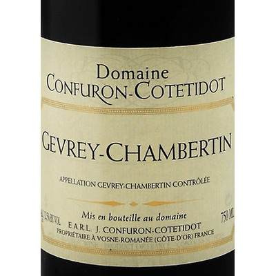 Confuron Cotetidot Gevrey-Chambertin 2012 (12x75cl)