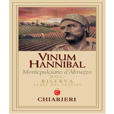 Chiarieri Montepulciano d'Abruzzo Terre dei Vestini Vinum Hannibal Riserva 2015 (6x75cl)