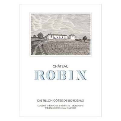 Chateau Robin Castillon-Cotes de Bordeaux 2020 (6x75cl)