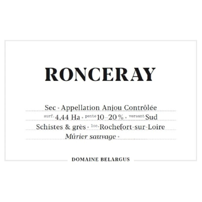 Belargus Anjou Ronceray 2018 (6x75cl)