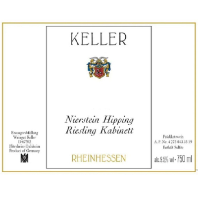 Keller Nierstein Hipping Riesling Kabinett Prince Louis 2018 (6x75cl)