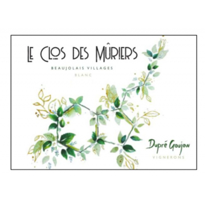 Dupre Goujon Beaujolais-Villages Blanc Le Clos des Muriers 2020 (6x75cl)