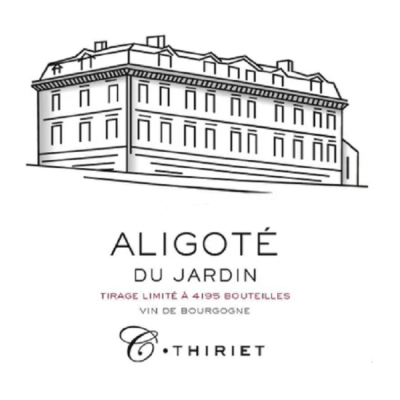 C. Thiriet Aligote du Jardin VdF 2022 (6x75cl)