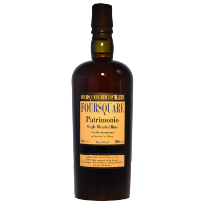 Foursquare (Velier) Single Blended Rum Double Maturation Patrimonio Bottled 2019 2004 (1x70cl)