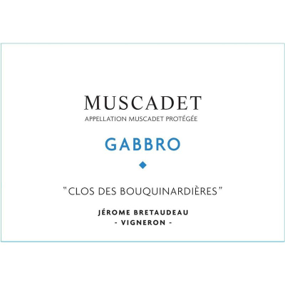 Domaine de Bellevue (Jerome Bretaudeau) Muscadet Gabbro Clos des Bouquinardieres 2021 (12x75cl)