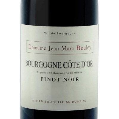 Jean-Marc Bouley Bourgogne Cote d'Or Pinot Noir 2021 (6x75cl)