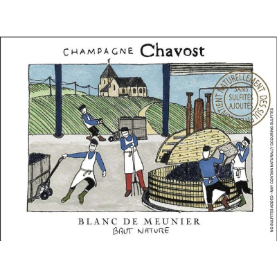 Chavost Blanc de Meunier Brut Nature NV (6x75cl)