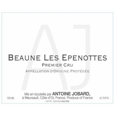 Antoine Jobard Beaune 1er Cru Les Epenottes 2021 (6x75cl)