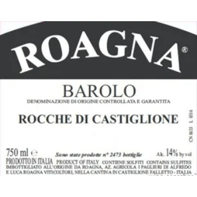 Roagna Barolo Rocche di Castiglione 2018 (6x75cl)