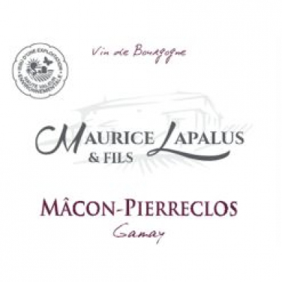 Maurice Lapalus & Fils Macon Pierreclos Gamay 2018 (12x37.5cl)