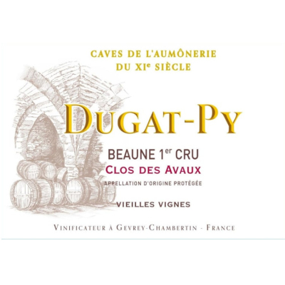 Bernard Dugat-Py Beaune 1err Cru Clos des Avaux 2019 (12x75cl)