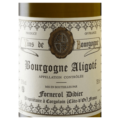 Didier Fornerol Bourgogne Aligote 2022 (6x75cl)