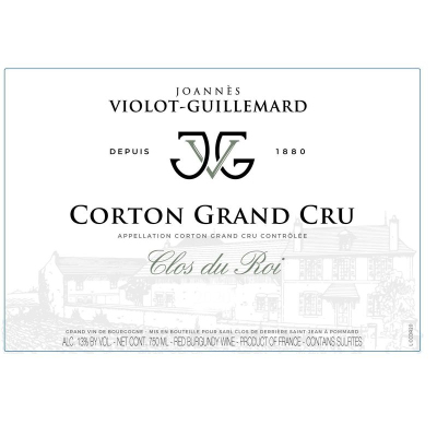 Joannes Violot-Guillemard Corton Grand Cru Le Clos du Roi 2020 (6x75cl)