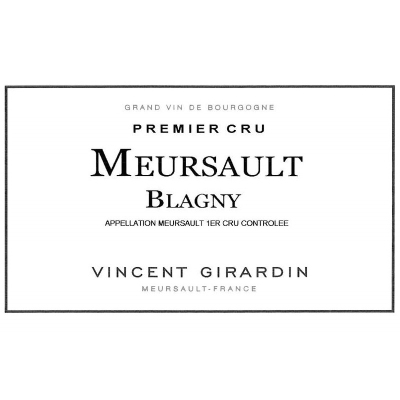 Vincent Girardin Meursault 1er Cru Blagny 2020 (6x75cl)