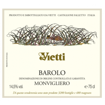 Vietti Barolo Monvigliero 2019 (3x75cl)
