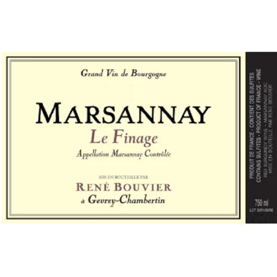 Rene Bouvier Marsannay Le Finage 2021 (12x75cl)