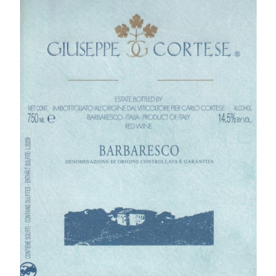 Giuseppe Cortese Barbaresco 2019 (6x75cl)