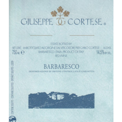 Giuseppe Cortese Barbaresco 2021 (6x75cl)