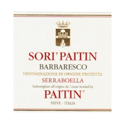 Paitin, Barbaresco, Serraboella Sori Paitin 2019 (3x150cl)