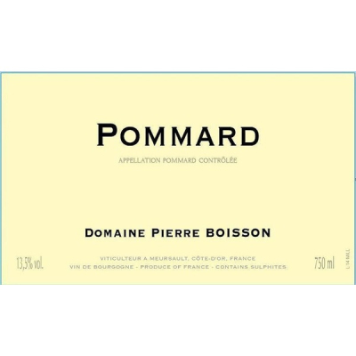 Pierre Boisson Bourgogne Pommard 2020 (12x75cl)