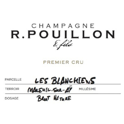 R. Pouillon & Fils Les Blanchiens Premier Cru 2016 (6x75cl)