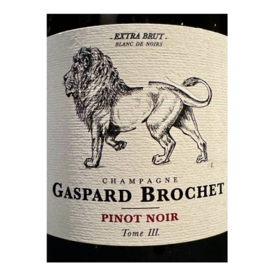 Gaspard Brochet, Pinot Noir Tome 3 Blanc de Noirs Extra Brut NV (6x75cl)