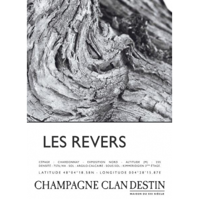 Clandestin Les Revers Brut Nature 2020 (6x75cl)