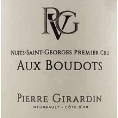 Pierre Girardin Nuits-Saint-Georges 1er Cru Aux Boudots 2020 (6x75cl)