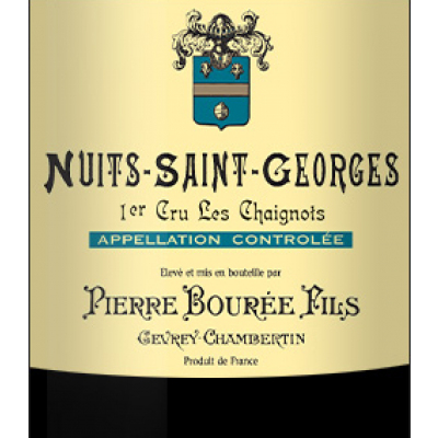 Pierre Bouree Nuits-Saint-Georges 1er Cru Aux Chaignots 2015 (6x75cl)