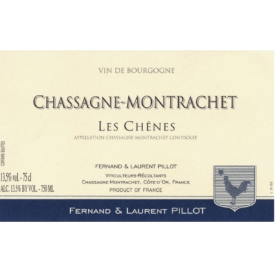 Fernand & Laurent Pillot Chassagne-Montrachet Les Chenes 2022 (6x75cl)