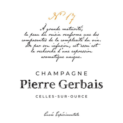Pierre Gerbais Experimentale N°17 NV (6x75cl)
