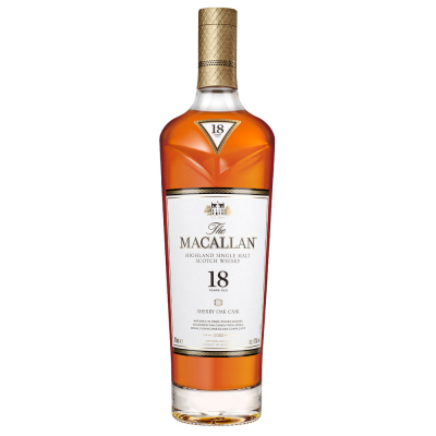 Macallan Highland Single Malt Sherry Oak 18YO Bottled 2016 NV (1x70cl)