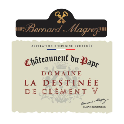 Bernard Magrez Chateauneuf-du-Pape La Distinee de Clement V 2017 (6x75cl)