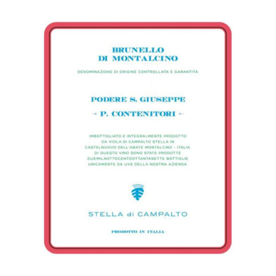 Stella di Campalto (Podere S.Giuseppe) Piccoli Contenitori Brunello di Montalcino 2016 (6x75cl)