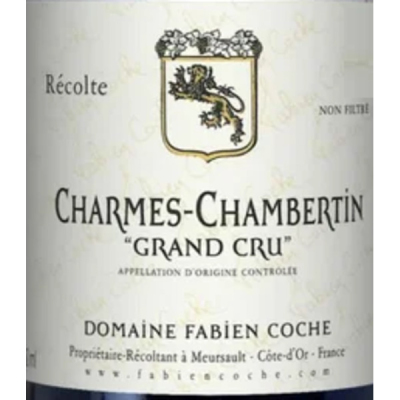 Fabien Coche Charmes-Chambertin Grand Cru 2022 (1x75cl)