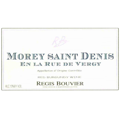 Rene Bouvier Morey-Saint-Denis En la Rue de Vergy 2019 (6x75cl)