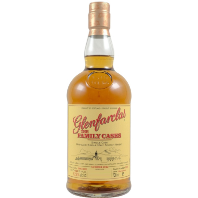 Glenfarclas Highland Single Malt The Family Casks S22 Sherry Butt Single Cask 3286 Bottled 2022 2000 (1x70cl)