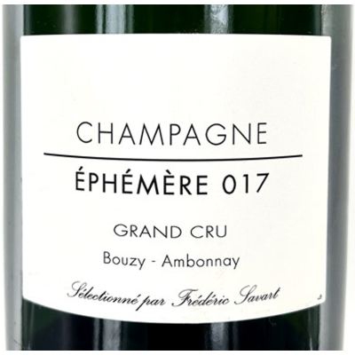 Savart & Dremont Ephemere 017 Grand Cru NV (6x75cl)