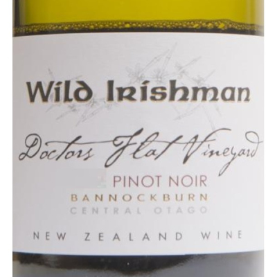 Wild Irishman, Doctors Flat Vineyard Pinot Noir, Bannockburn 2022 (6x75cl)