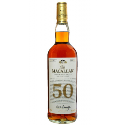 Macallan Highland Single Malt 50YO Bottled 2018 Speyside NV (1x70cl)