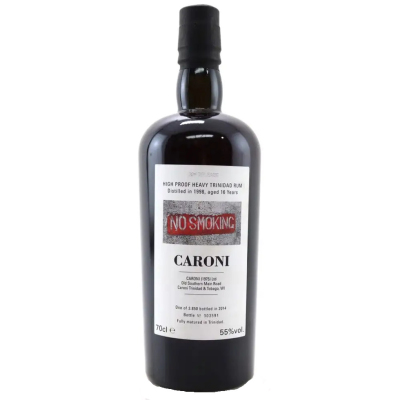 Caroni (Velier) Full Proof Heavy Trinidad Rum No Smoking 16YO Bottled 2014 1998 (1x70cl)