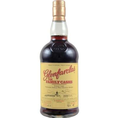 Glenfarclas Highland Single Malt The Family Casks S22 Sherry Butt Single Cask 5125 Bottled 2022 1990 (1x70cl)