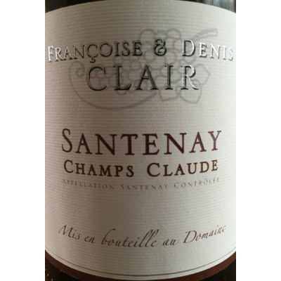 Francoise & Denis Clair Santenay Les Champs Claudes 2020 (6x75cl)