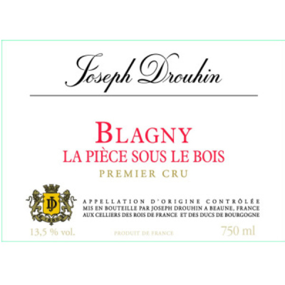 Joseph Drouhin Blagny 1er Cru La Piece Sous le Bois 2020 (6x75cl)