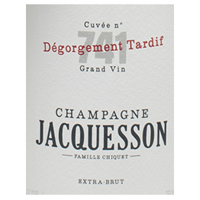 Jacquesson Cuvee 741 Degorgement Tardif NV (3x150cl)